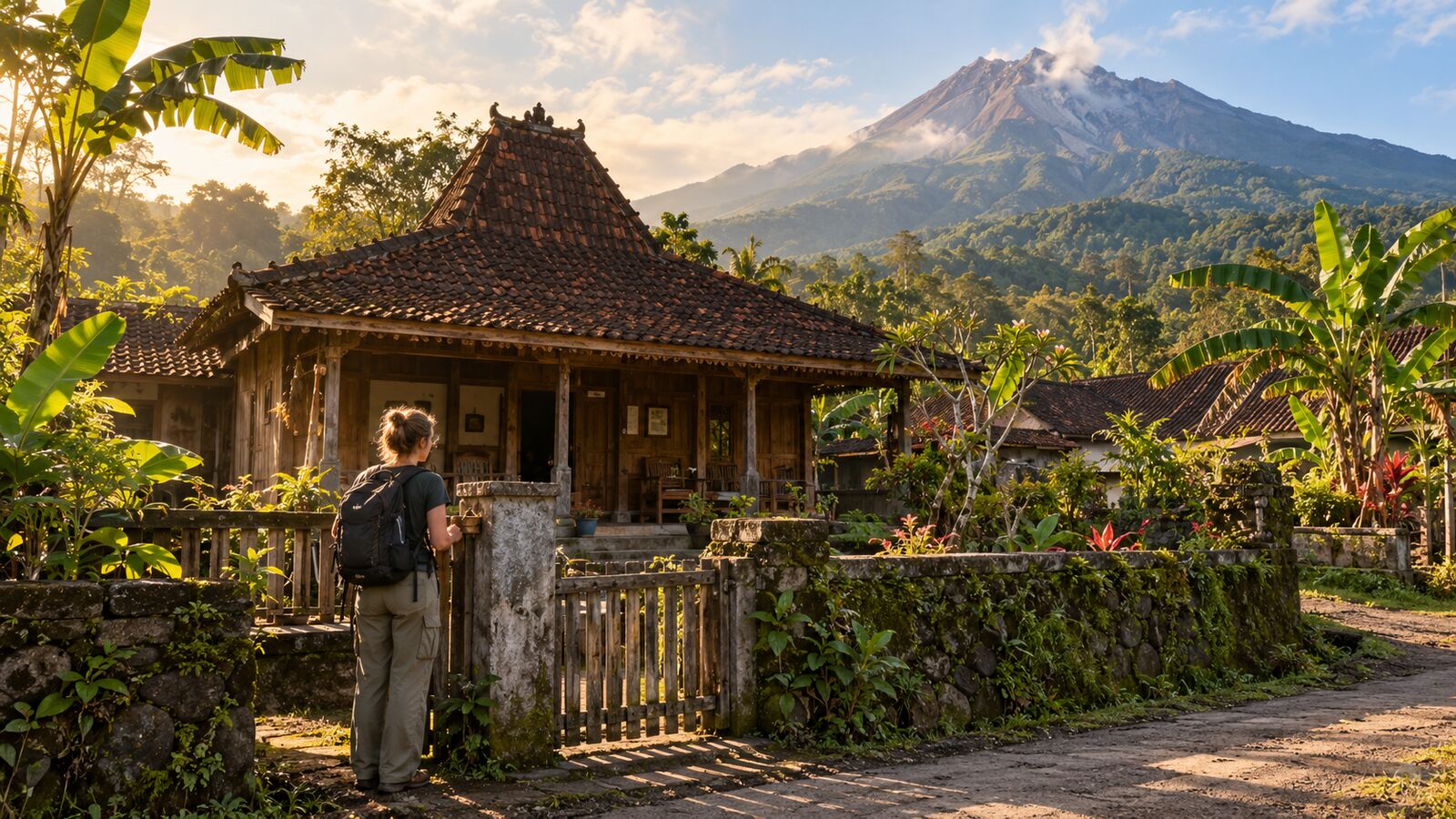 Forest on the Merapi slopes
