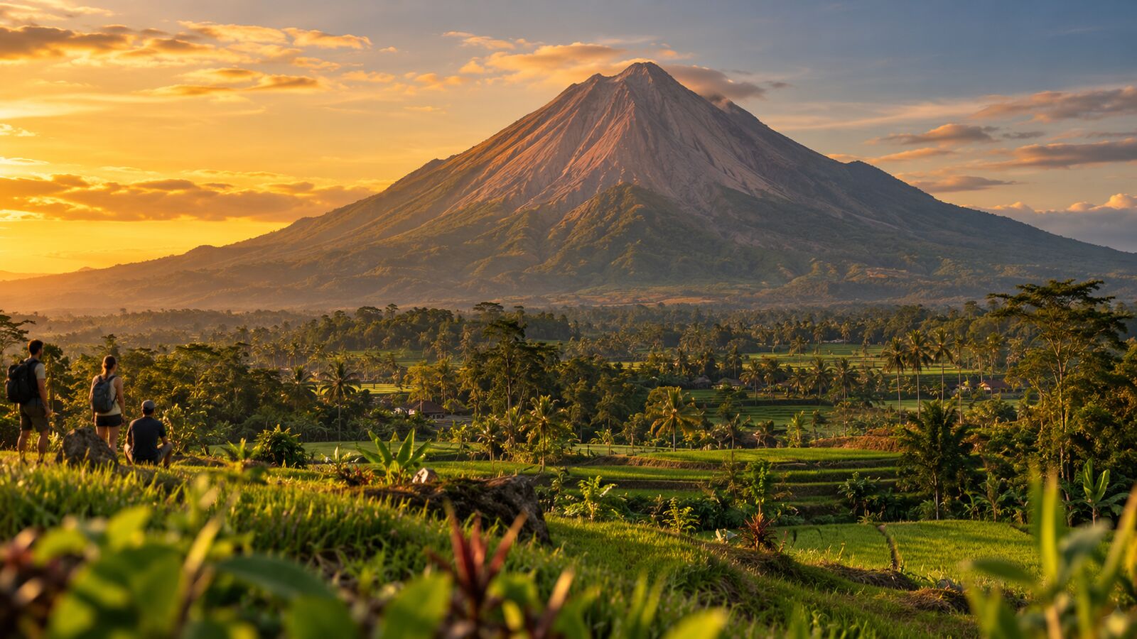 Mount Merapi summit